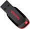 Флеш-накопичувач SanDisk USB 2.0 Cruzer Blade 16Gb Black/Red (SDCZ50-016G-B35)