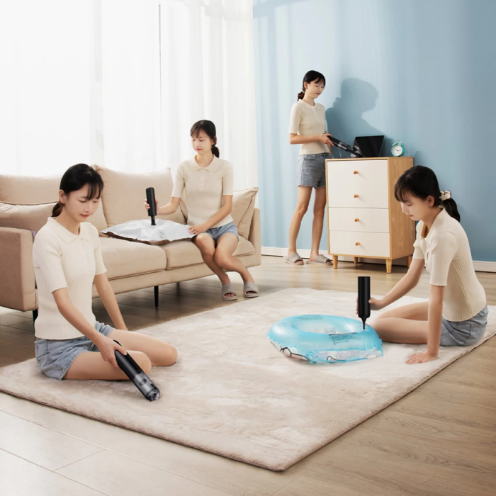 Автомобільний пилосос Baseus A3 lite Handy Vacuum Cleaner (12000pa) Black (VCAQ050001)