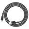 Кабель ACEFAST C2-04 USB to Type-C 3A, 1.2m, silicone, zinc connectors, Black (6974316280767)