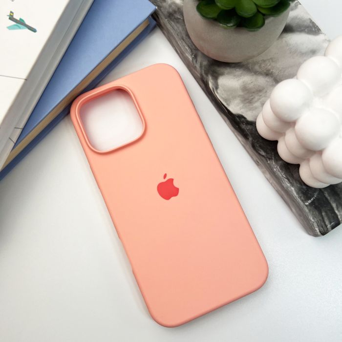 Чохол для смартфона Silicone Full Case AA Open Cam for Apple iPhone 16 Pro Max 37,Grapefruit (FullOpeAAi16PM-37)