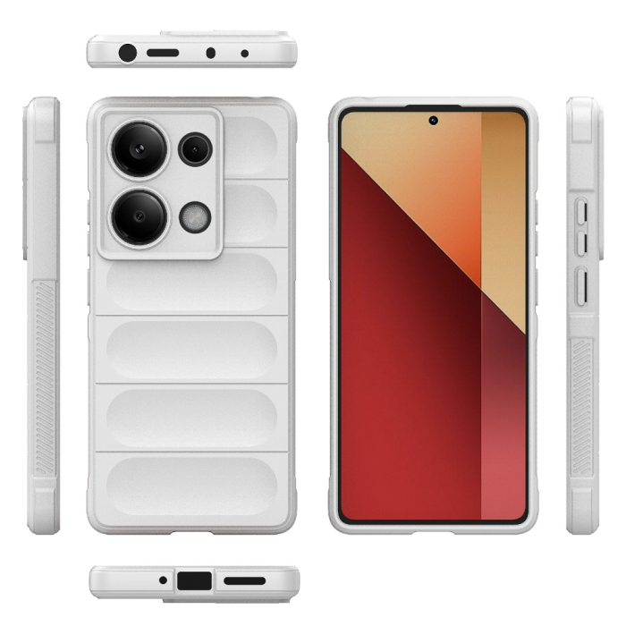 Чохол для смартфона Cosmic Magic Shield for Xiaomi Redmi Note 13 Pro 5G/POCO X6 5G White (MagicShXiNo13P5GWhite)