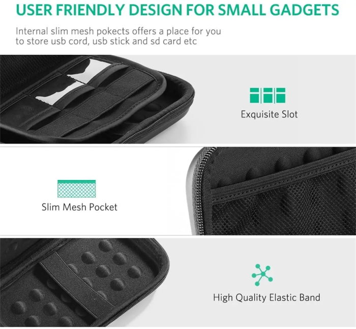 Органайзер для HDD UGREEN LP128 Hard Disk Case Small Size(UGR-40707) (UGR-40707)