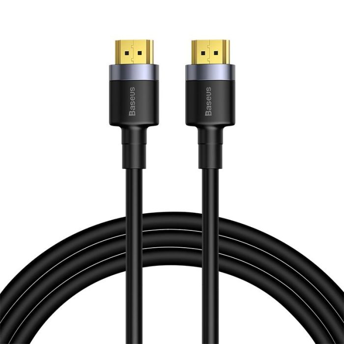 Кабель Baseus Cafule 4KHDMI Male To 4KHDMI Male Adapter Cable 3m Black (CADKLF-G01)