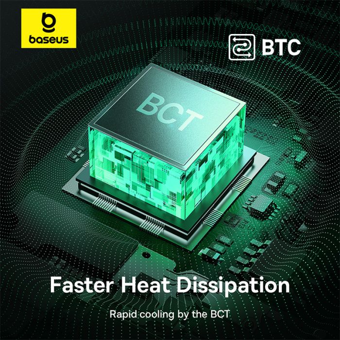 Мережевий зарядний пристрій Baseus GaN5 Fast Charger (mini) 1C 25W EU Cluster Black (P10110909113-00)