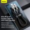 Кабель Baseus Cafule Series Metal Data Cable USB to Type-C 66W 0.25m Black (CAKF000001)
