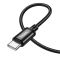 Кабель HOCO X91 Radiance charging data cable for Type-C(L=3M) Black (6931474788726)