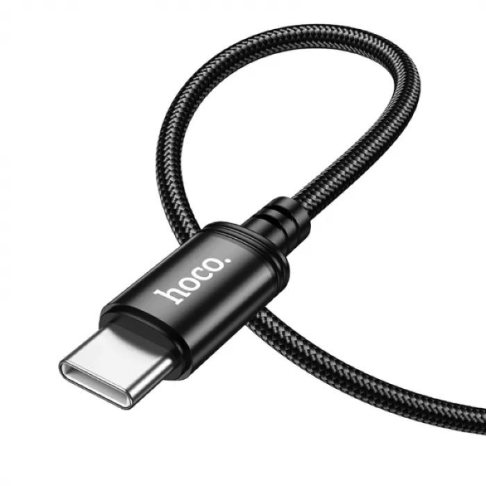 Кабель HOCO X91 Radiance charging data cable for Type-C(L=3M) Black (6931474788726)