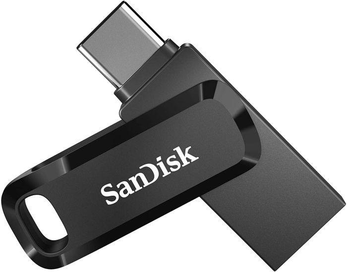 Флеш-накопичувач SanDisk USB 3.1 Ultra Dual Go Type-C 64Gb (150 Mb/s) (SDDDC3-064G-G46)
