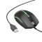 Миша BOROFONE BG10 Soaring game luminous wired mouse Black (6941991102745)