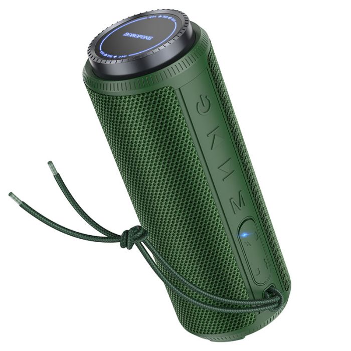 Портативна колонка BOROFONE BR22 sports wireless speaker Dark Green (6974443384116)
