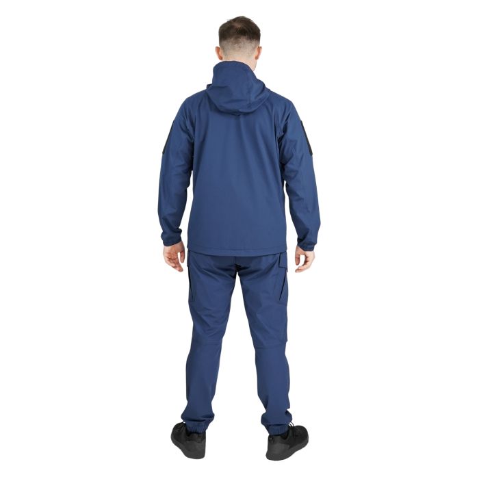 Водоотталкивающий костюм синий 4W Stretch Militex