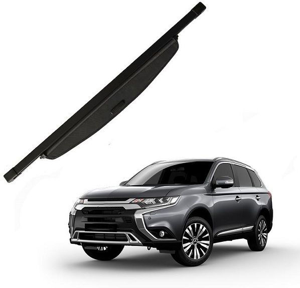 Задняя накладка (шторка, полка) багажника Mitsubishi Outlander (13-19 г.в.)