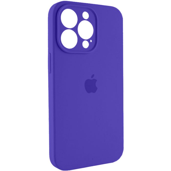 Чохол для смартфона Silicone Full Case AA Camera Protect for Apple iPhone 15 Pro Max 22,Dark Purple (FullAAi15PM-22)