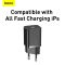Мережевий зарядний пристрій Baseus Super Si Quick Charger 1C 20W EU Black (CCSUP-B01)