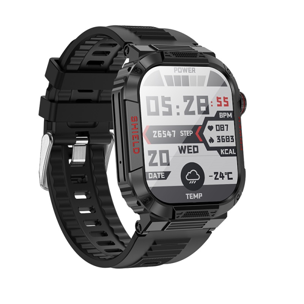 Смарт-годинник BOROFONE BD9 51mm. 300 mAh. IP67 Smart sports watch (call version) Black (6941991113963)