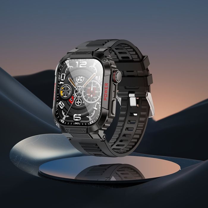 Смарт-годинник BOROFONE BD9 51mm. 300 mAh. IP67 Smart sports watch (call version) Black (6941991113963)