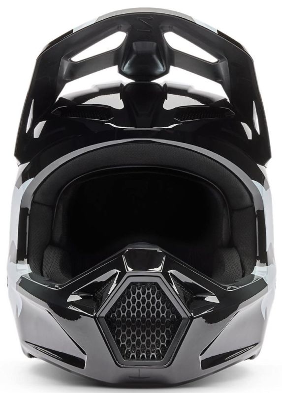 Мотошолом FOX V1 Helmet SHIELD Black M