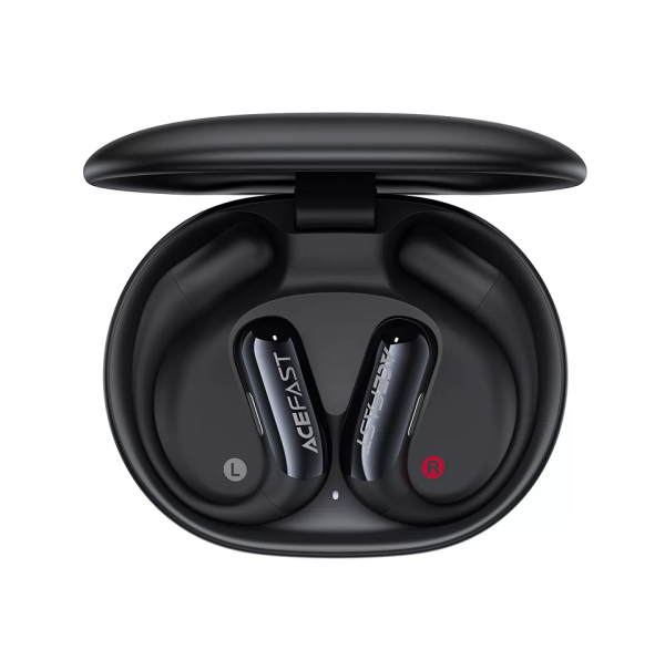 Бездротові навушники TWS ACEFAST FA002 ACEFIT Air wireless earbuds, ENC, IP54, Black (6974316283621)
