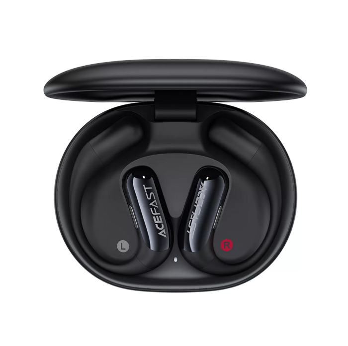 Бездротові навушники TWS ACEFAST FA002 ACEFIT Air wireless earbuds, ENC, IP54, Black (6974316283621)