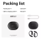 Бездротові навушники TWS ACEFAST FA002 ACEFIT Air wireless earbuds, ENC, IP54, Black (6974316283621)