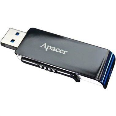 Флеш-накопичувач Apacer USB 3.2 Gen 1 AH350 128Gb Black (AP128GAH350B-1)