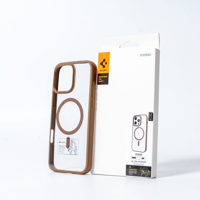 Чохол для смартфона Spigen AAA Magnetic Color for Apple iPhone 16 Brown (SPGMGCOL16Brown)
