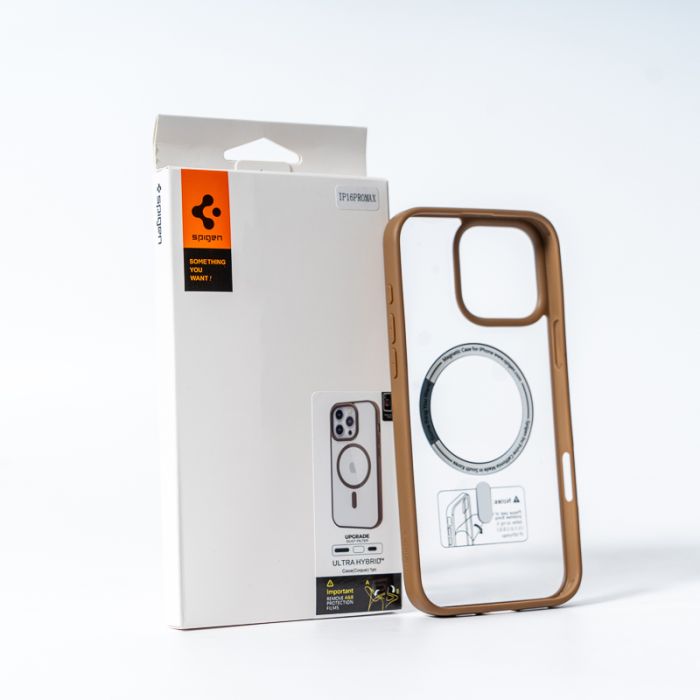 Чохол для смартфона Spigen AAA Magnetic Color for Apple iPhone 16 Pro Brown (SPGMGCOL16ProBrown)