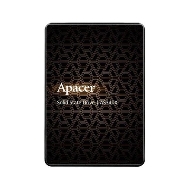 Накопичувач SSD Apacer AS340X 240GB 2.5" 7mm SATAIII 3D NAND Read/Write: 550/520 MB/sec (AP240GAS340XC-1)