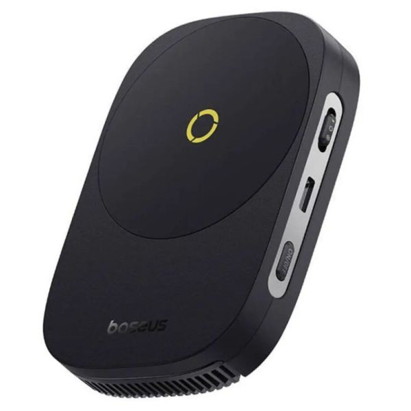 Бездротовий зарядний пристрій з кулером для мобільного Baseus MagPro II Series Ultra-Thin Magnetic Phone Cooler (Basic Edition) Cosmic Black (B10572900121-01)