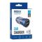 Зарядка для авто Brevia ePower DualDrive 15W 2xUSB-A прозрачный голубой (46515DUBL)