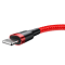 Кабель Baseus Cafule Cable USB For Lightning 1.5A 2m Red+Red (CALKLF-C09)