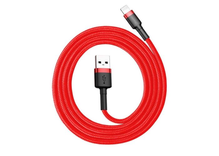 Кабель Baseus Cafule Cable USB For Lightning 1.5A 2m Red+Red (CALKLF-C09)