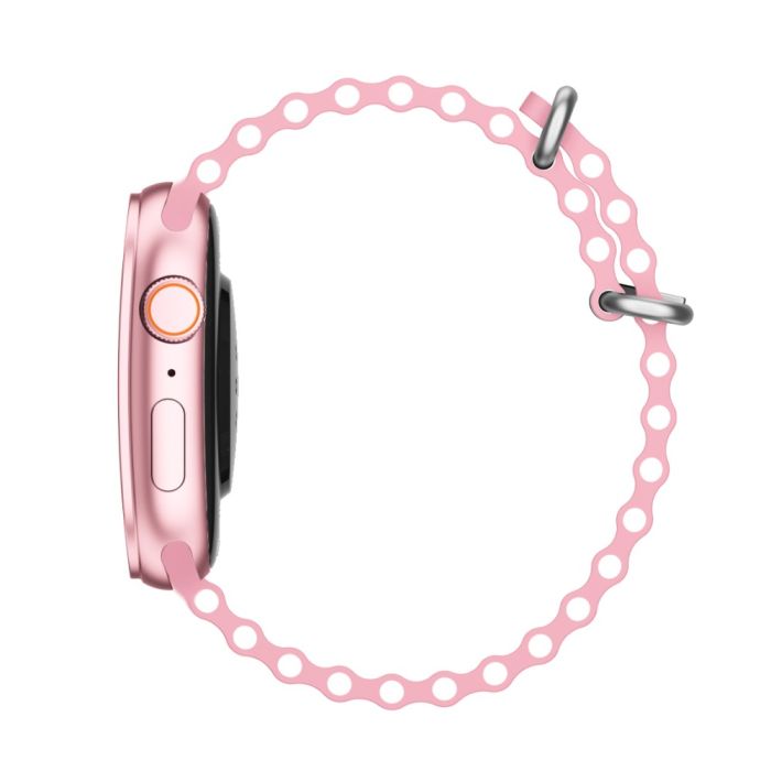 Смарт-годинник W&O X10 Pro 3 46mm. 240 mAh, IP67 Pink (WOX10P3PI)