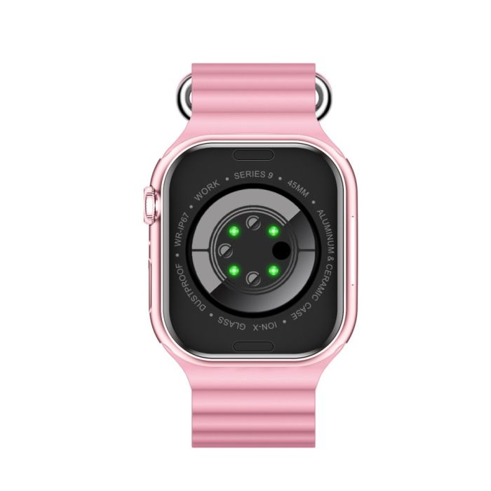 Смарт-годинник W&O X10 Pro 3 46mm. 240 mAh, IP67 Pink (WOX10P3PI)