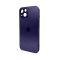 Чохол для смартфона AG Glass Matt Frame Color Logo for Apple iPhone 15 Deep Purple (AGMattFrameiP15Purple)