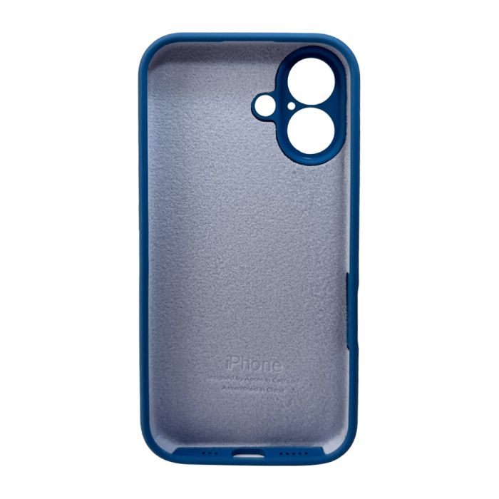 Чохол для смартфона Silicone Full Case AA Camera Protect for Apple iPhone 16 38,Surf Blue (FullAAi16-38)