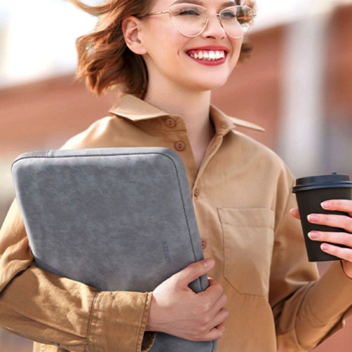 Чохол для ноутбука UGREEN LP187 Laptop Sleeve 14''-14.9'' Gray(UGR-20476) (UGR-20476)