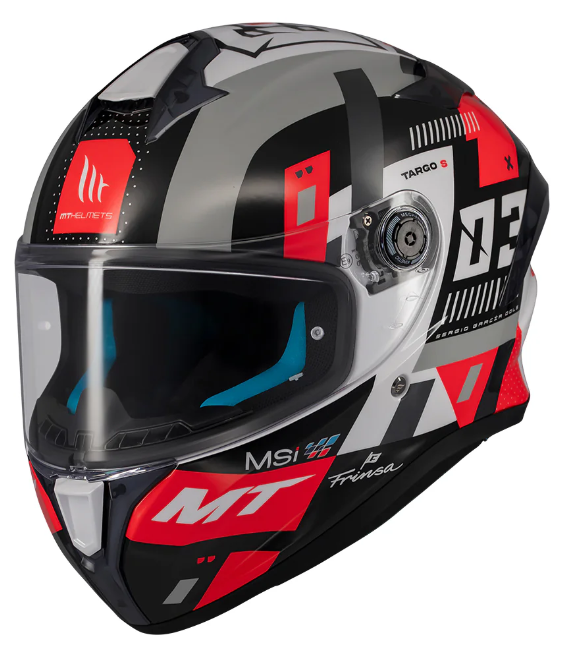 Мотошолом MT Targo S SERGIO GARCIA 2024 B5 GLOSS XXS