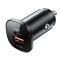 Автомобільний зарядний пристрій ACEFAST B1 mini 38W(USB-C+USB-A) dual-port metal car charger (6974316280330)