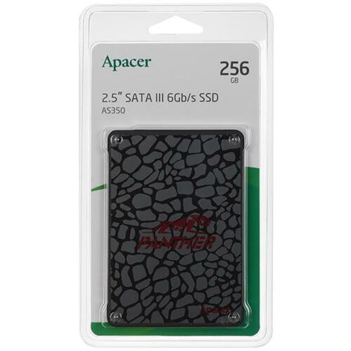 Накопичувач SSD Apacer AS350 256GB 2.5" 7mm SATAIII Standard (AP256GAS350-1)