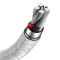 Кабель Baseus Cafule Series Metal Data Cable USB to Type-C 66W 1m White (CAKF000102)