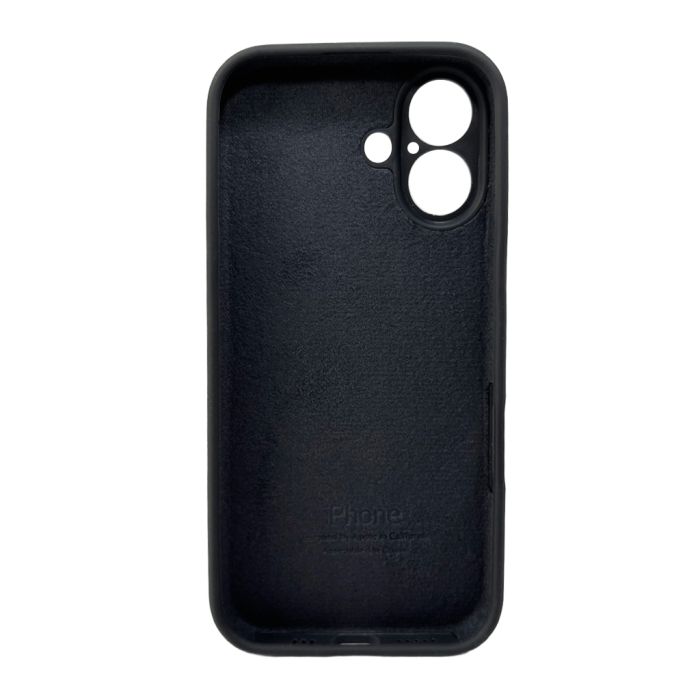 Чохол для смартфона Silicone Full Case AA Camera Protect for Apple iPhone 16 12,Dark Grey (FullAAi16-12)