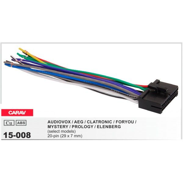 CARAV 15-008 проводка для магнитол