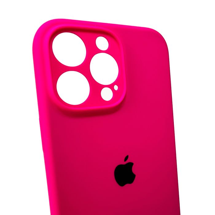 Чохол для смартфона Silicone Full Case AA Camera Protect for Apple iPhone 16 Pro 23,Shiny Pink (FullAAi16P-23)