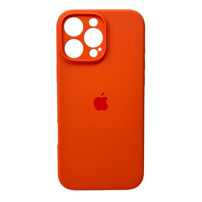 Чохол для смартфона Silicone Full Case AA Camera Protect for Apple iPhone 16 Pro 52,Orange (FullAAi16P-52)