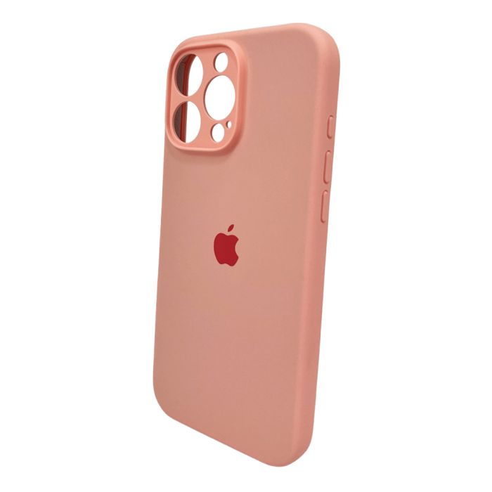 Чохол для смартфона Silicone Full Case AA Camera Protect for Apple iPhone 16 Pro Max 37,Grapefruit (FullAAi16PM-37)