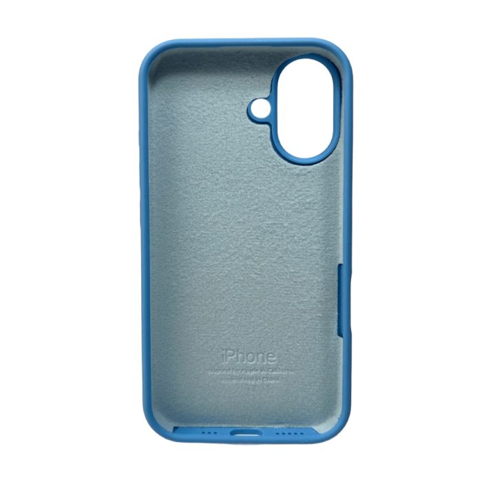 Чохол для смартфона Silicone Full Case AA Open Cam for Apple iPhone 16 49,Cornflower (FullOpeAAi16-49)