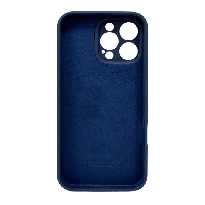 Чохол для смартфона Silicone Full Case AA Camera Protect for Apple iPhone 16 Pro 7,Dark Blue (FullAAi16P-7)