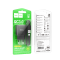 Мережевий зарядний пристрій з кабелем HOCO C140A Smart single port QC3.0 charger set(Type-C)(EU) Black (6942007627825)
