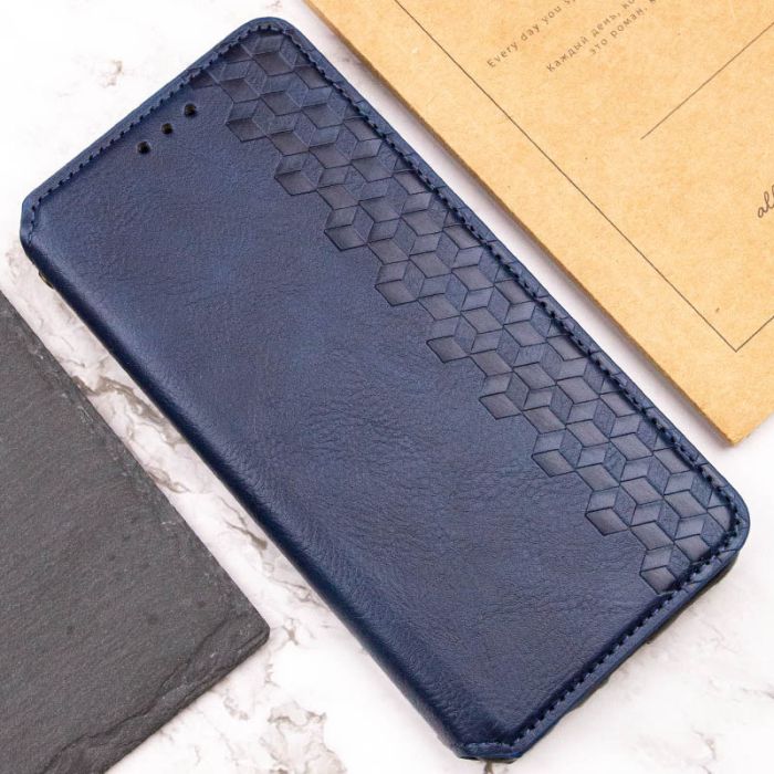 Чохол-книжка для смартфона Rubic Leather for Xiaomi Redmi Note 13 Pro 5G/POCO X6 5G Blue (RUBICXiNo13P5GBlue)